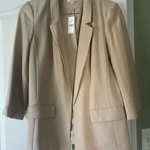 LOFT Women's Tan Suit Jacket